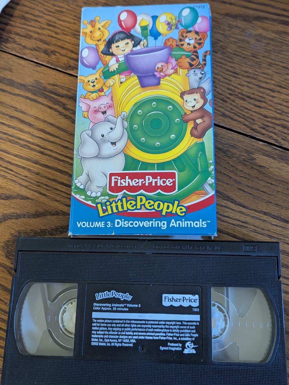 Fisher-Price Little People Vol 3 Discovering Animals VHS NTSC FS English 2002